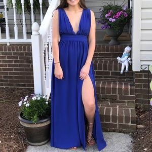 Lulu’s Cobalt Blue Formal Dress